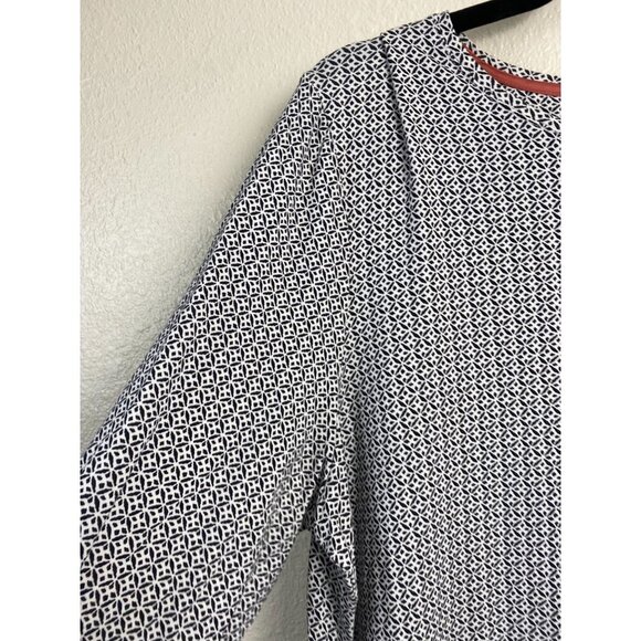 Chico's Jersey Stretch Sweaters Womens size XL Geometric Classic Boho Office - Picture 10 of 10